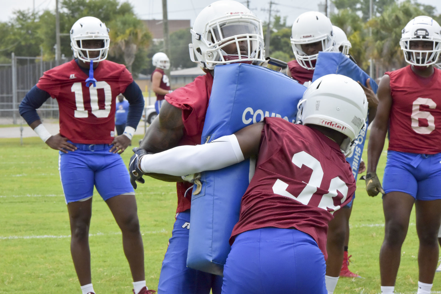 S.C. State holds first practice